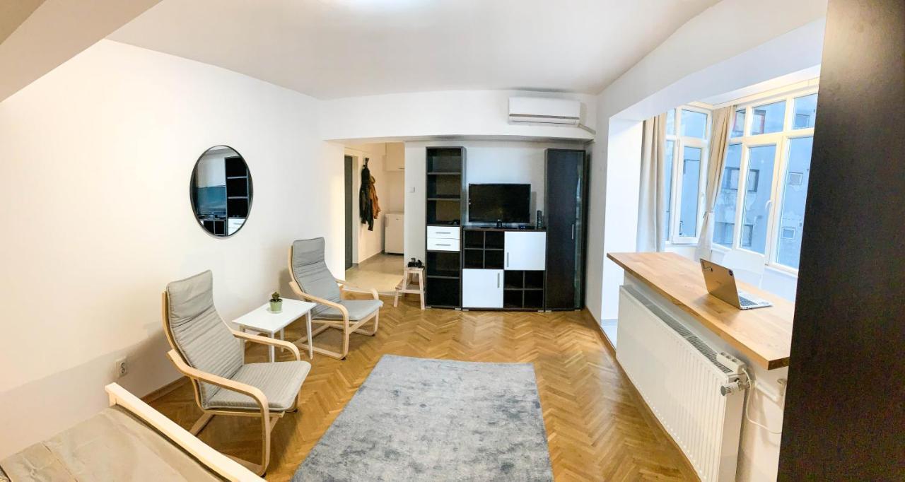 Luterana Studio Apartment ブカレスト エクステリア 写真